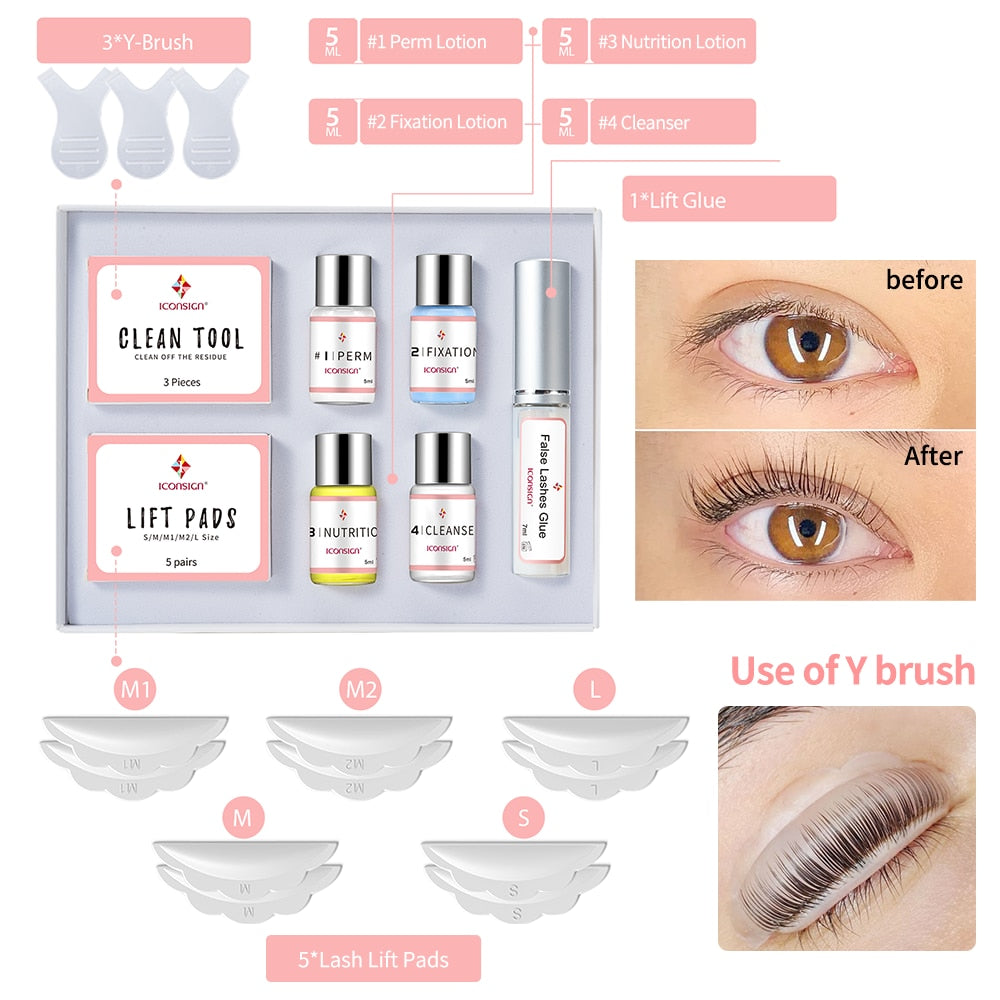 Dropshipping ICONSIGN Lash Lift Kit Lifiting Eyelash