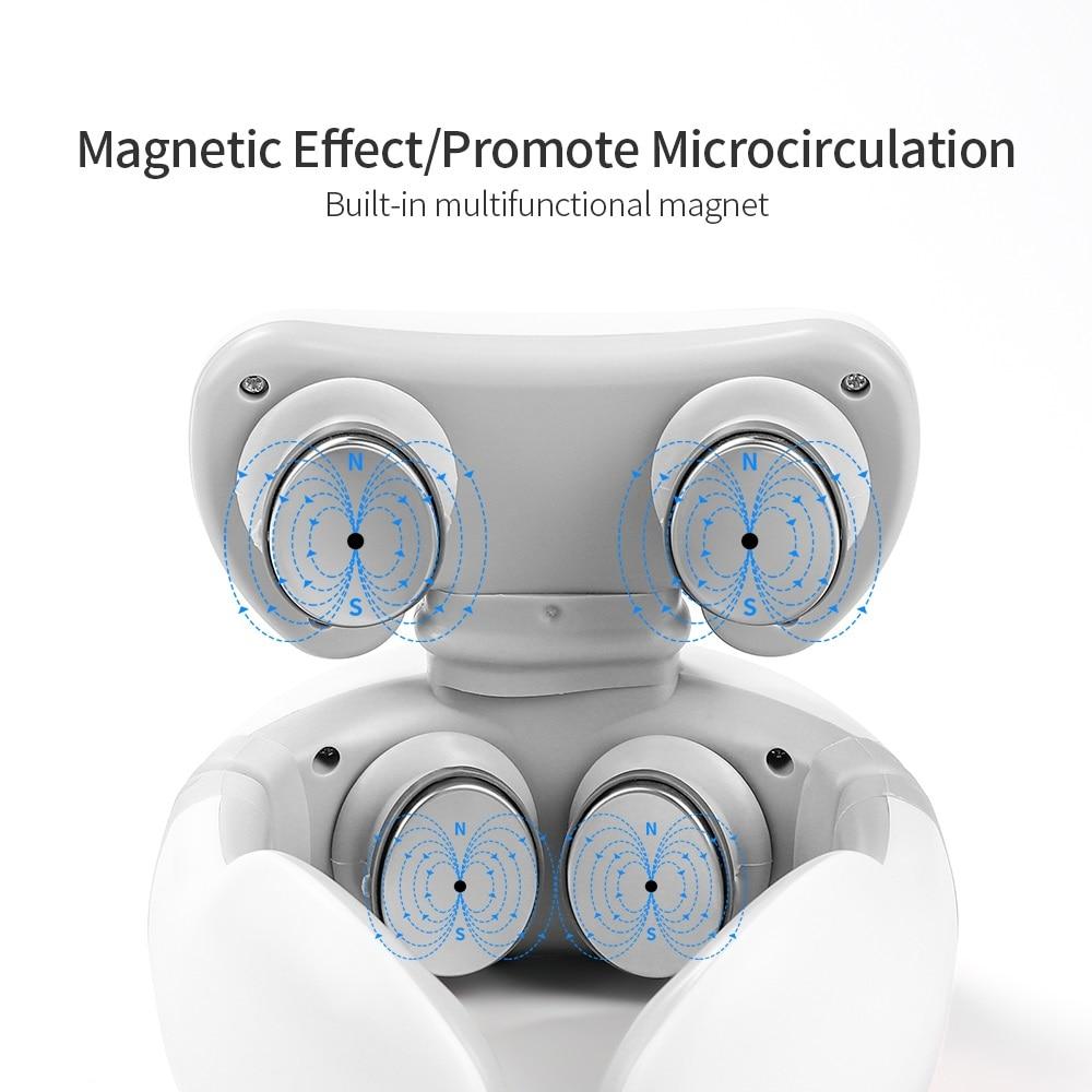 Masajeador eléctrico inteligente para cuello y hombros