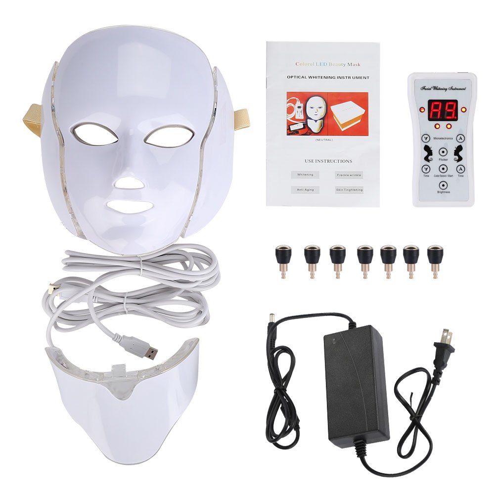 Máscara facial LED