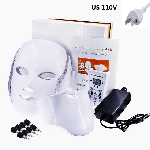 Máscara facial LED