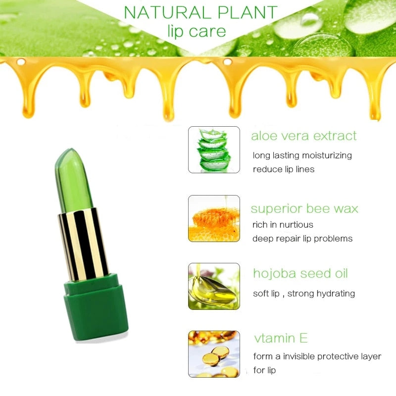 Bálsamo labial hidratante de aloe vera